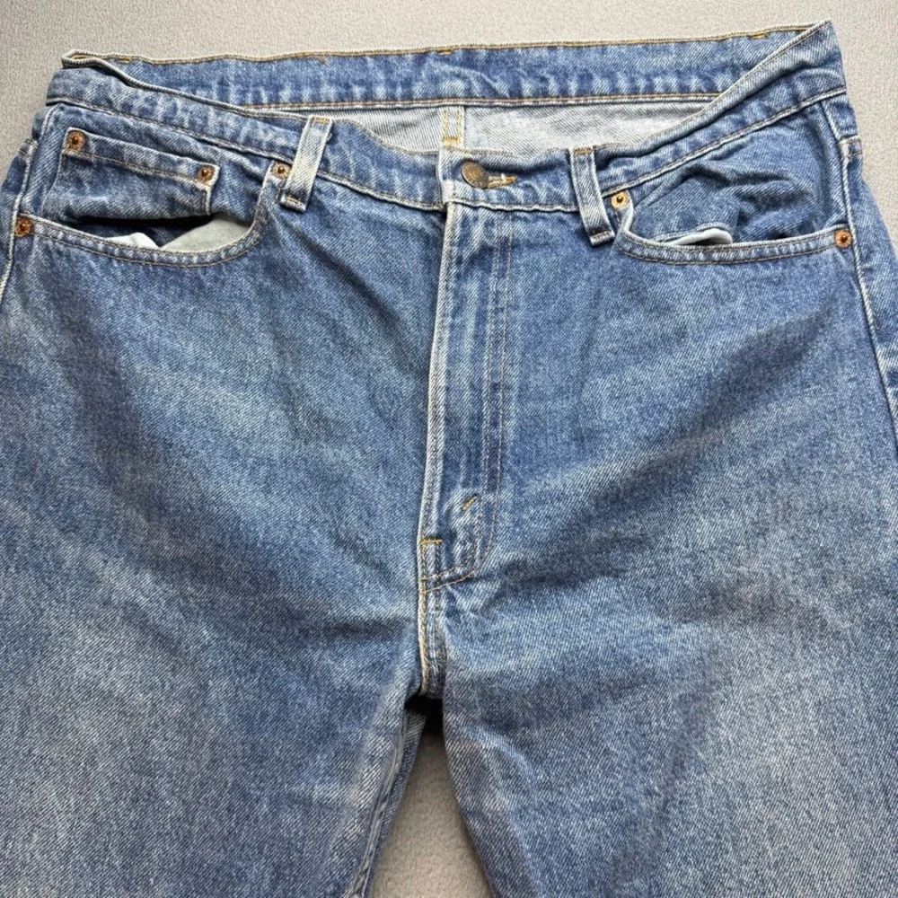 VTG Levis 505 Jeans 36x30 (FIT 34x29) Made in USA Red Tag 70s 80s Classic Fade